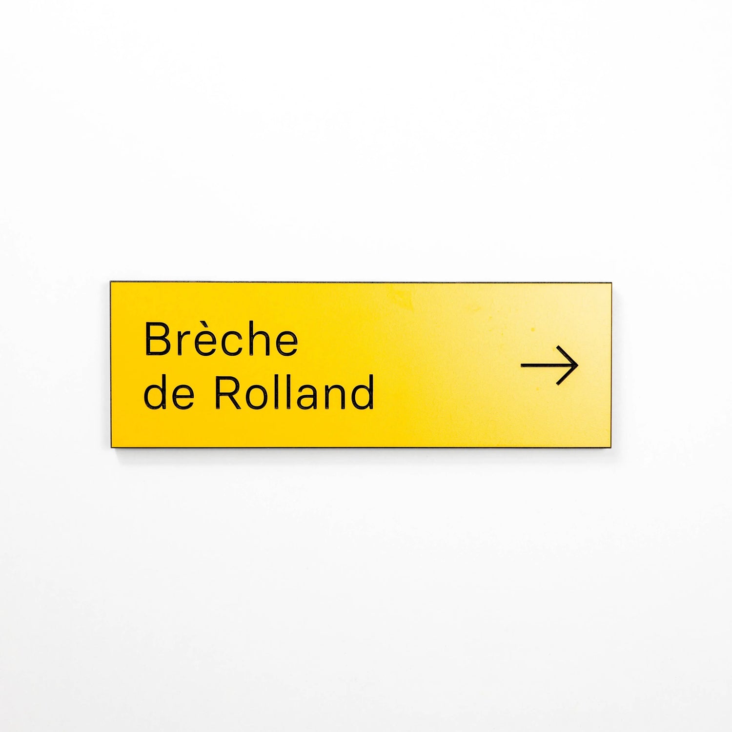 Brèche de Rolland Mon panneau de rando