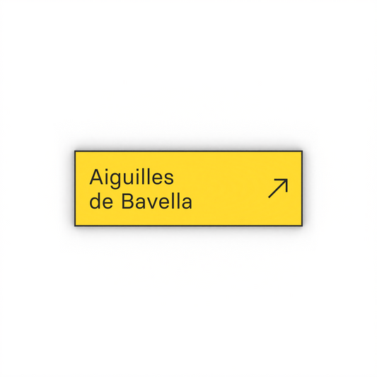 Aiguilles de Bavella Mon panneau de rando