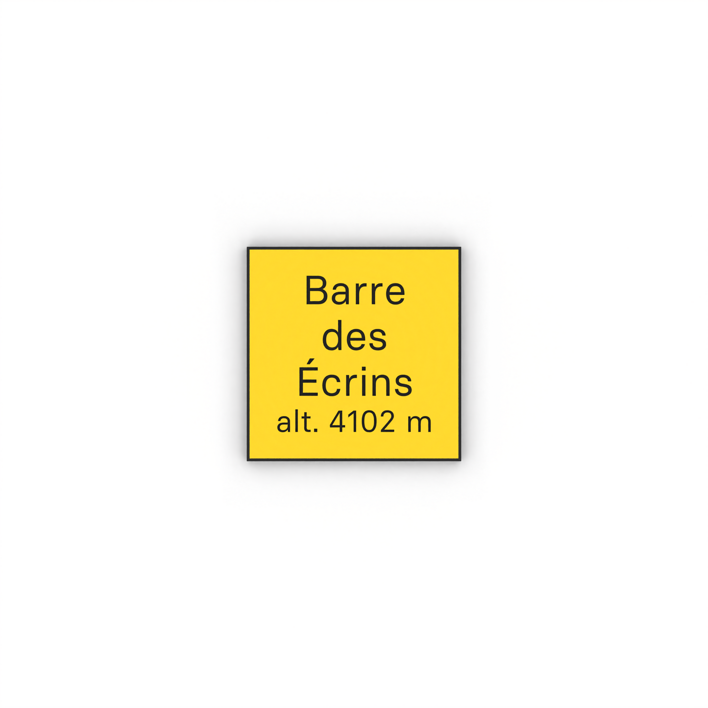 Barre des Écrins Mon panneau de rando