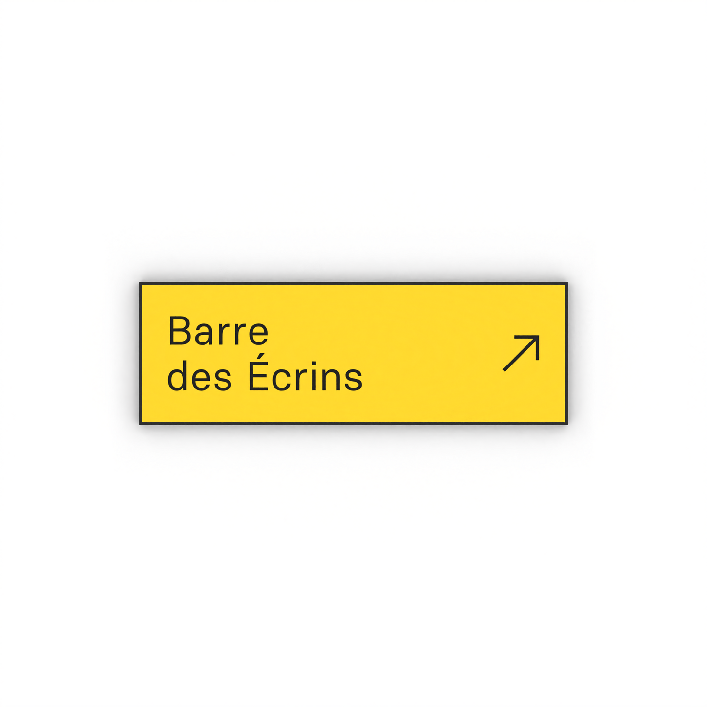 Barre des Écrins Mon panneau de rando