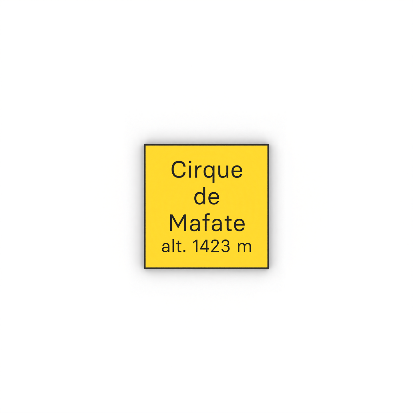 Cirque de Mafate Mon panneau de rando