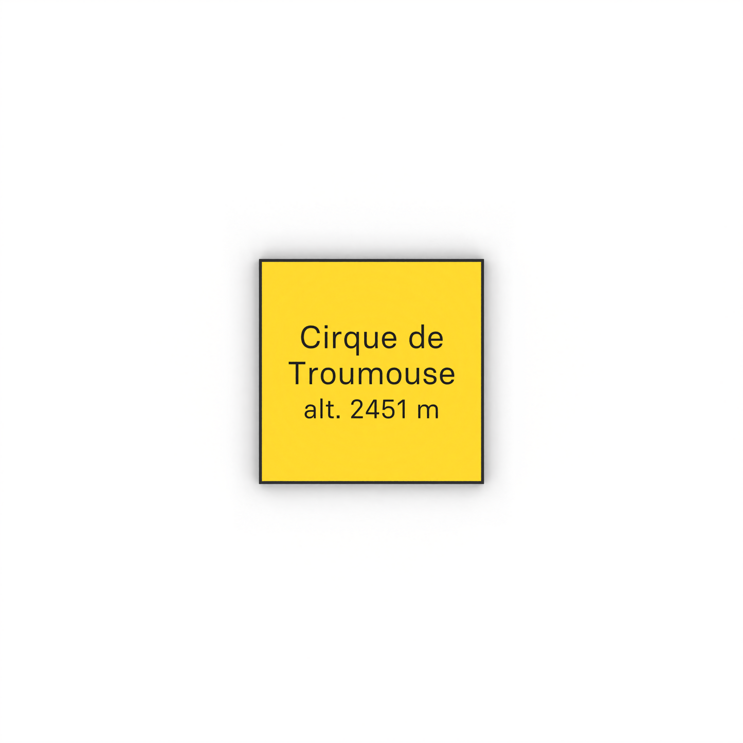 Cirque de Troumouse Mon panneau de rando