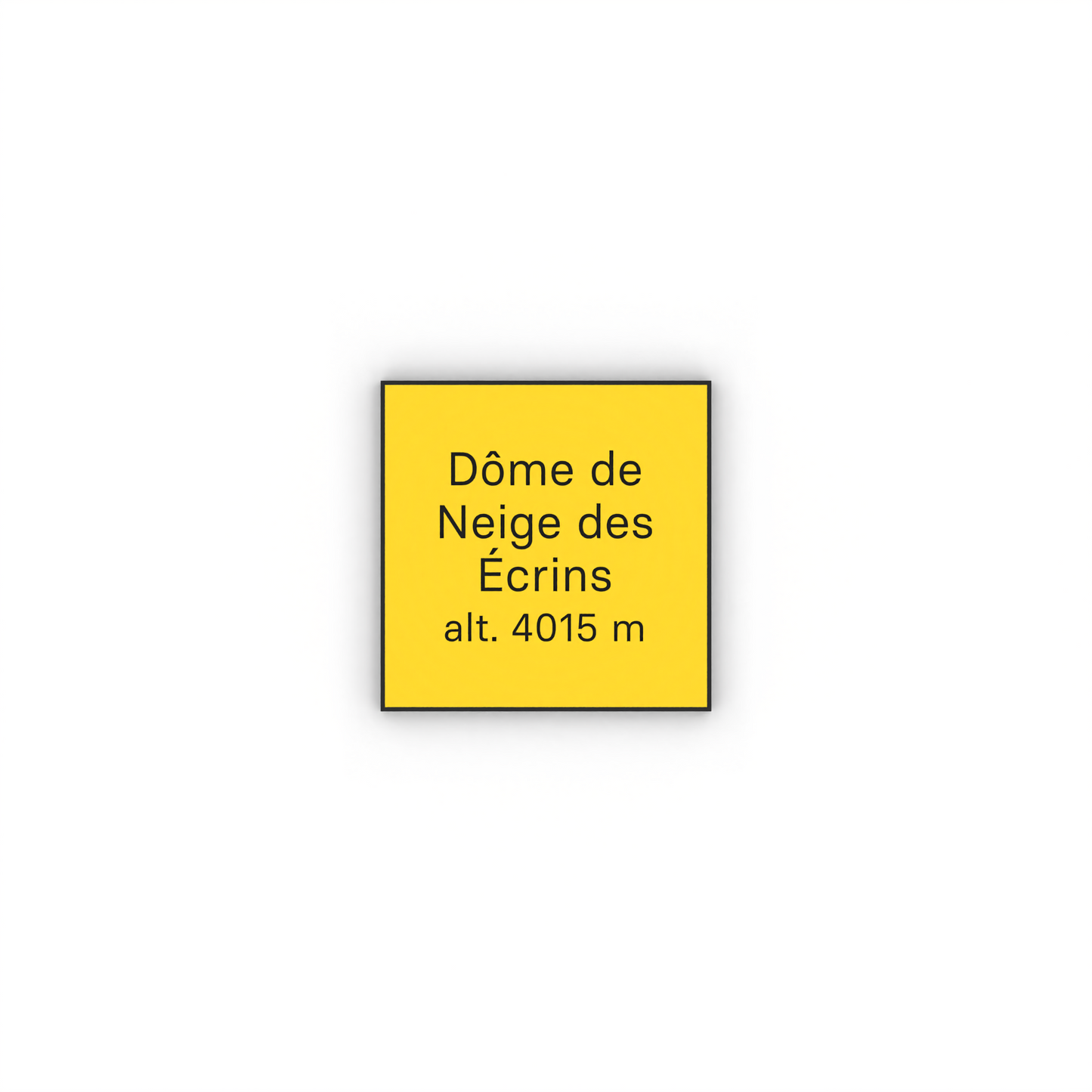 Dôme de Neige des Écrins Mon panneau de rando