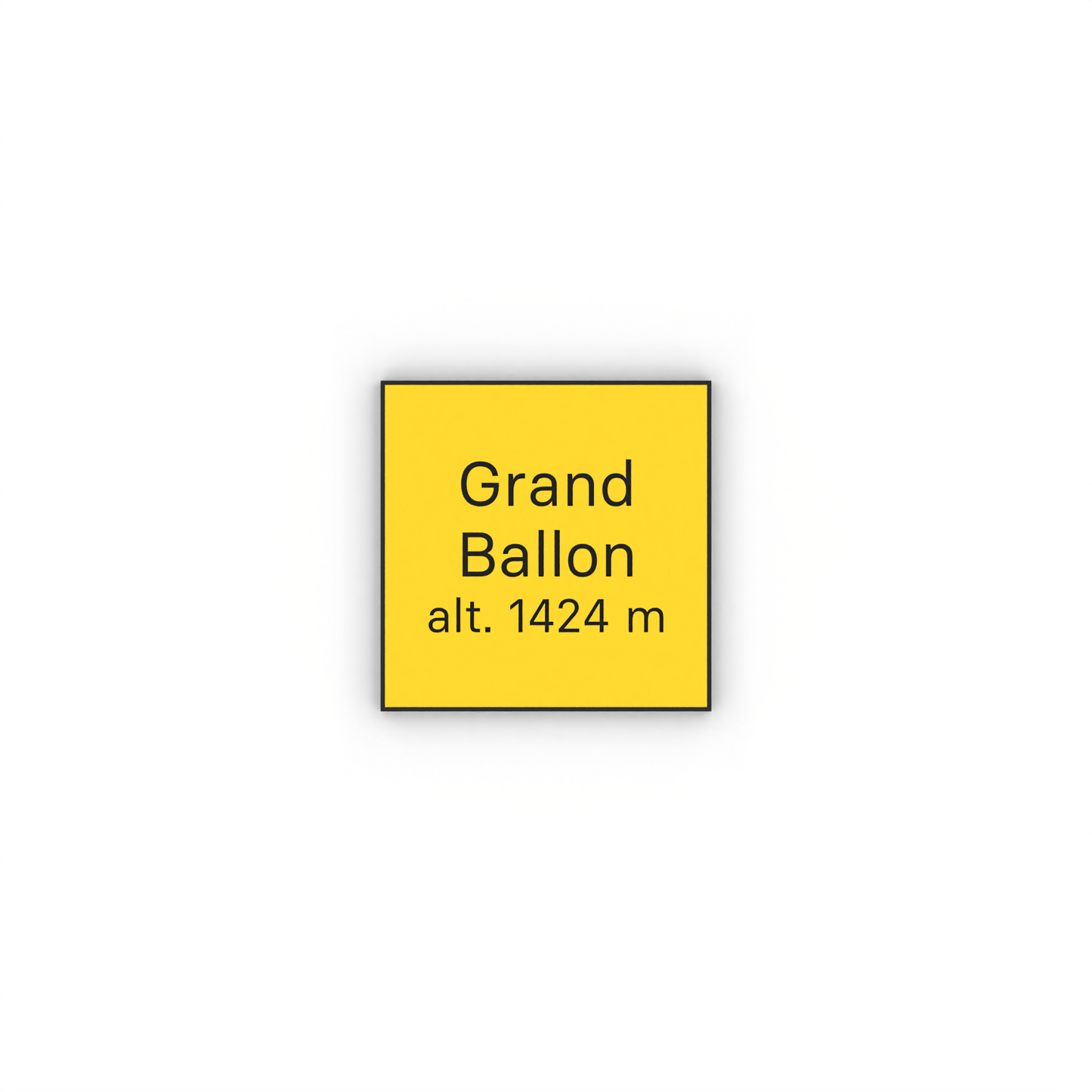 Grand Ballon Mon panneau de rando