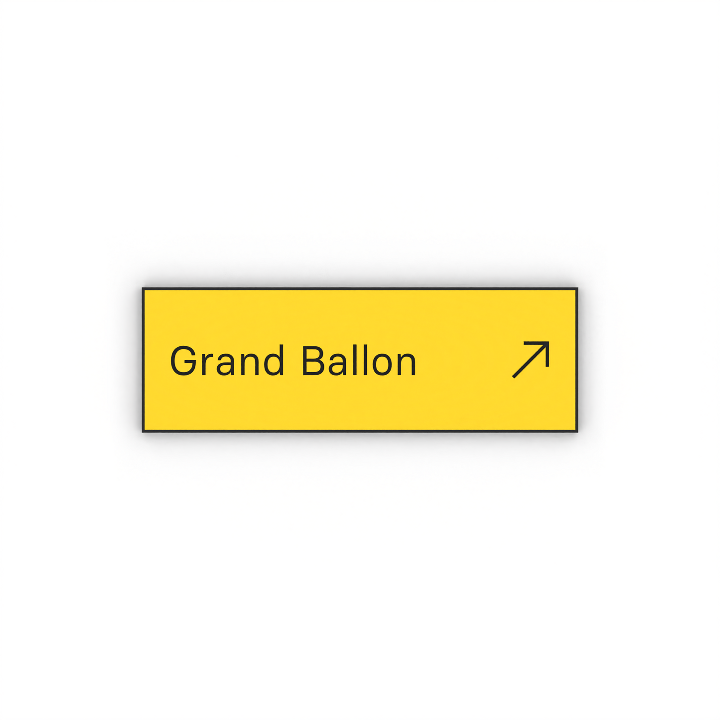 Grand Ballon Mon panneau de rando