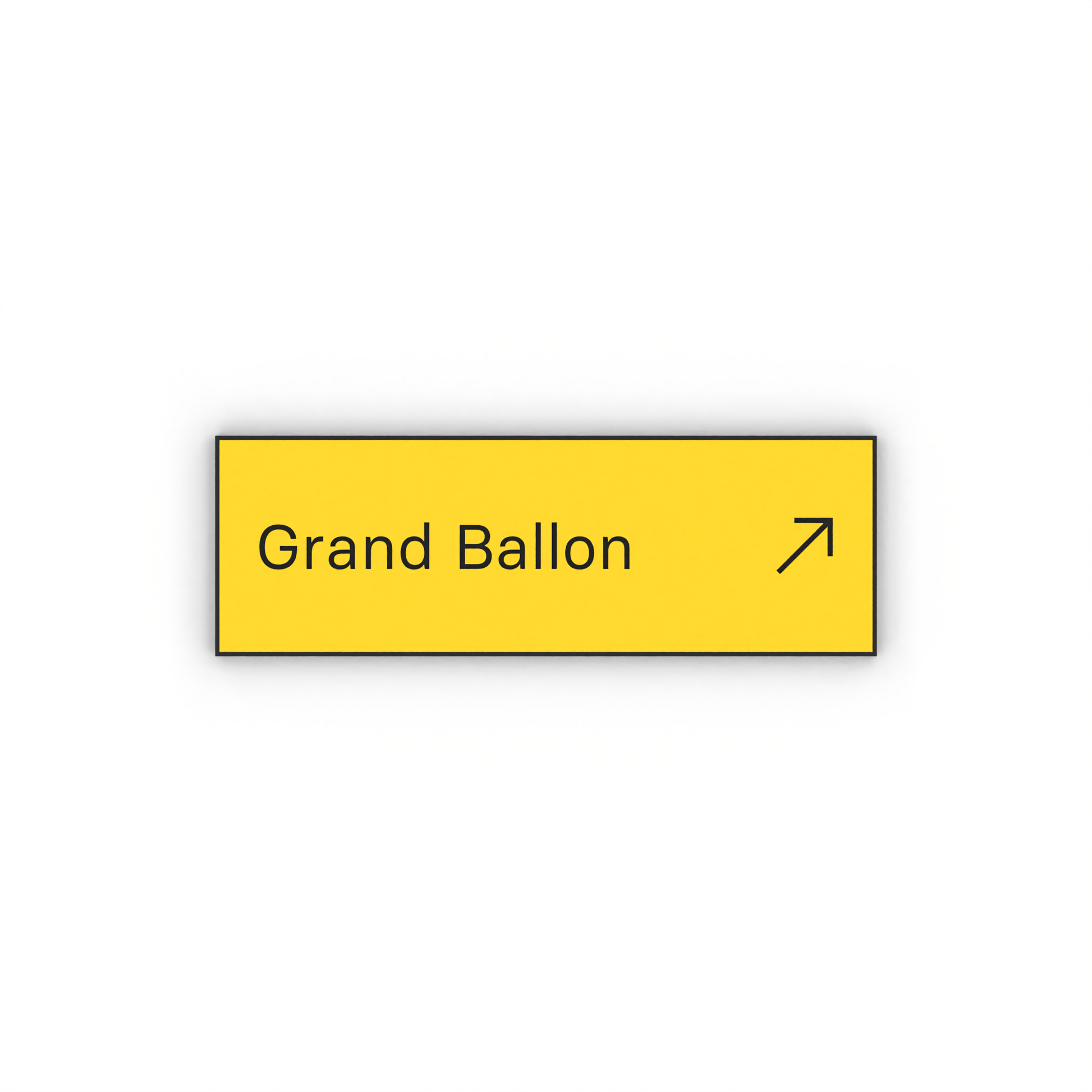 Grand Ballon Mon panneau de rando