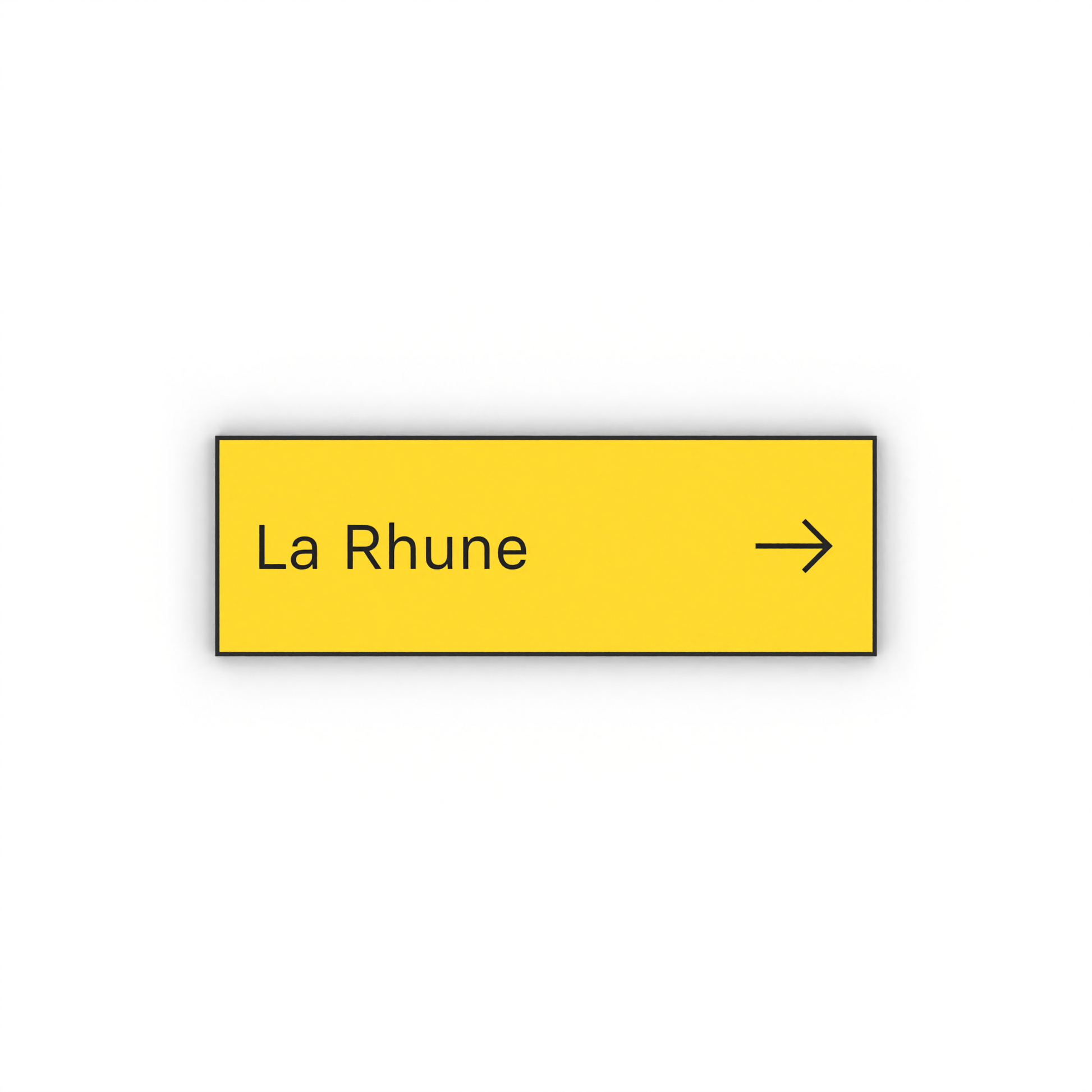 La Rhune Mon panneau de rando