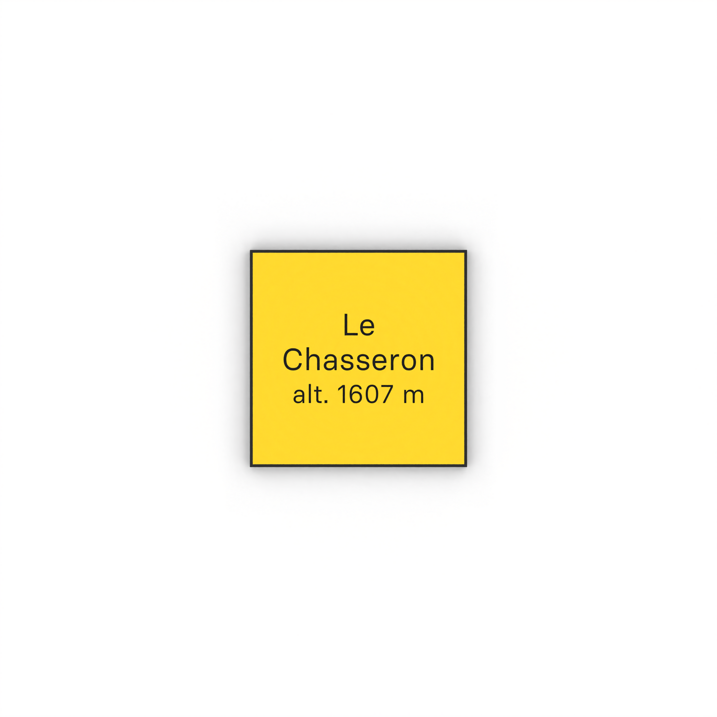 Le Chasseron Mon panneau de rando