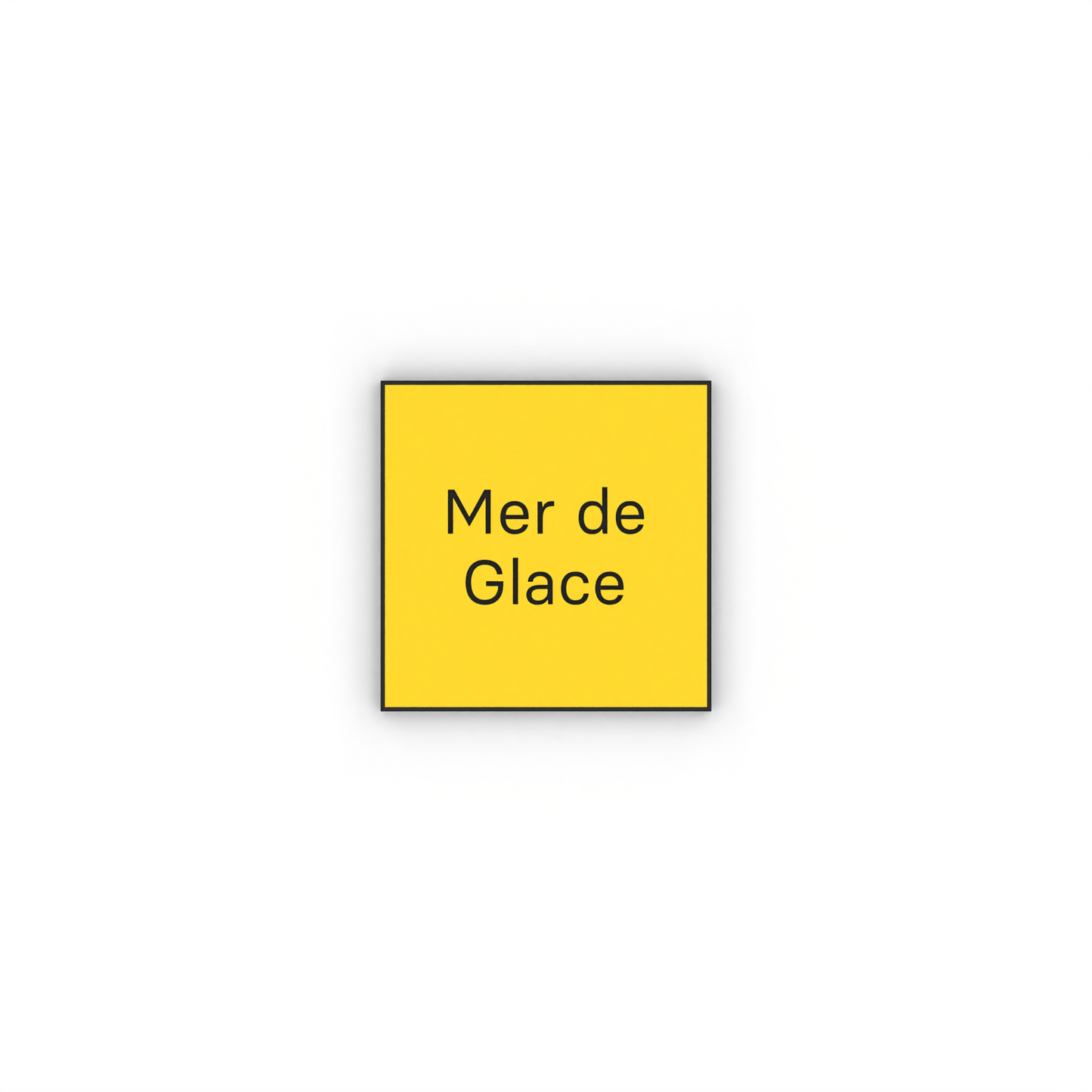 Mer de Glace Mon panneau de rando