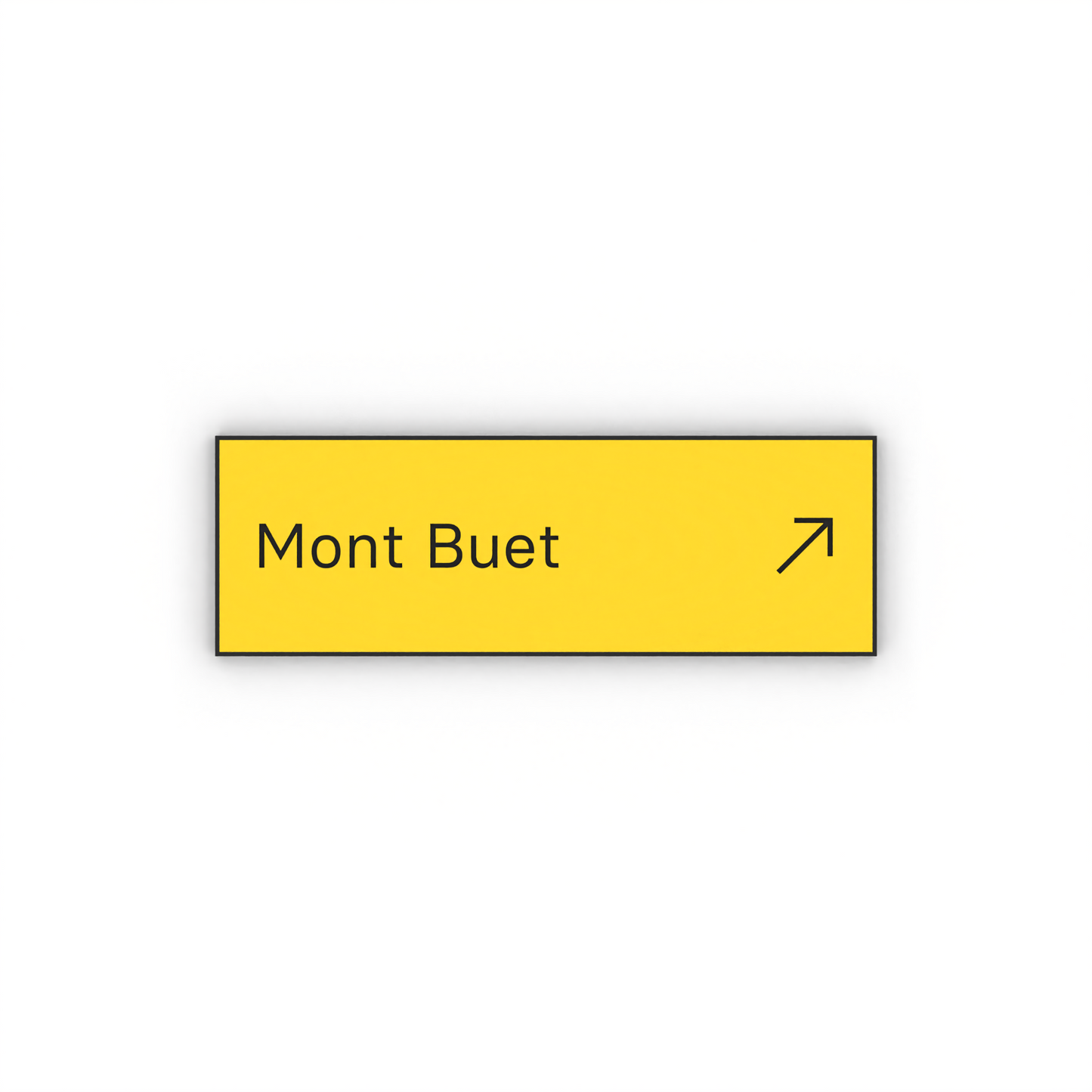 Mont Buet Mon panneau de rando