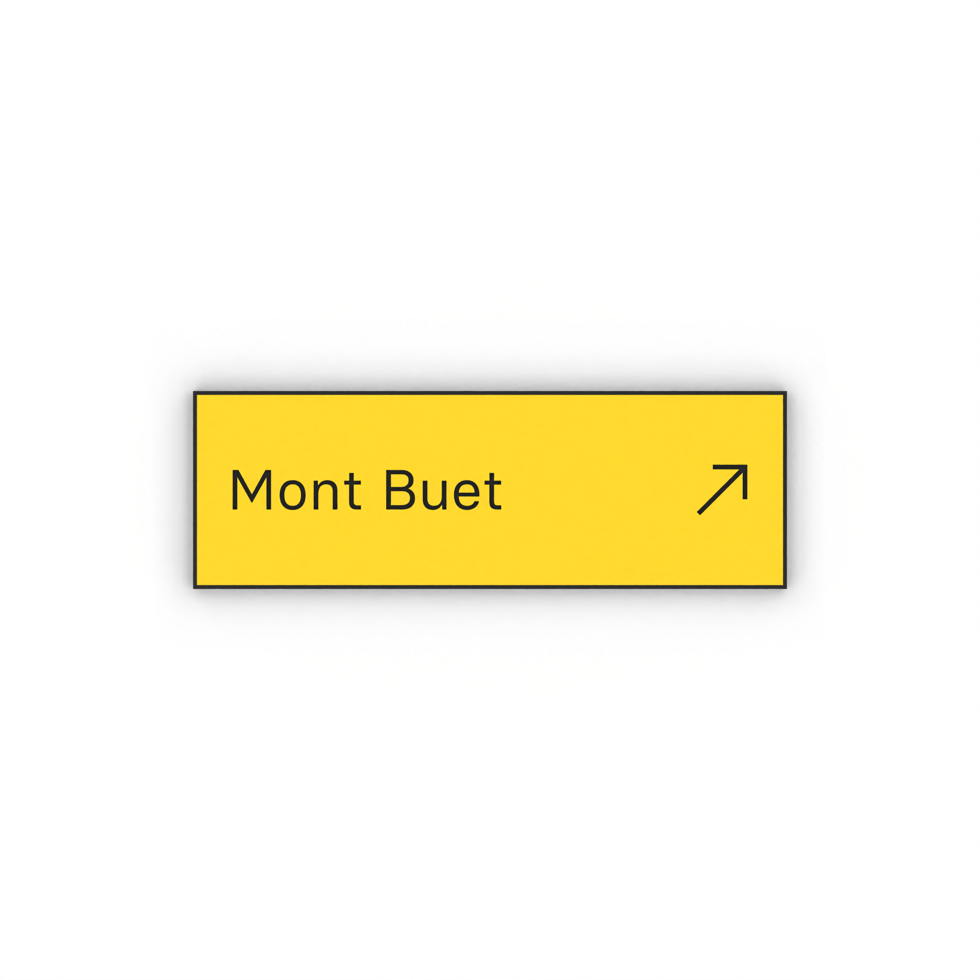 Mont Buet Mon panneau de rando