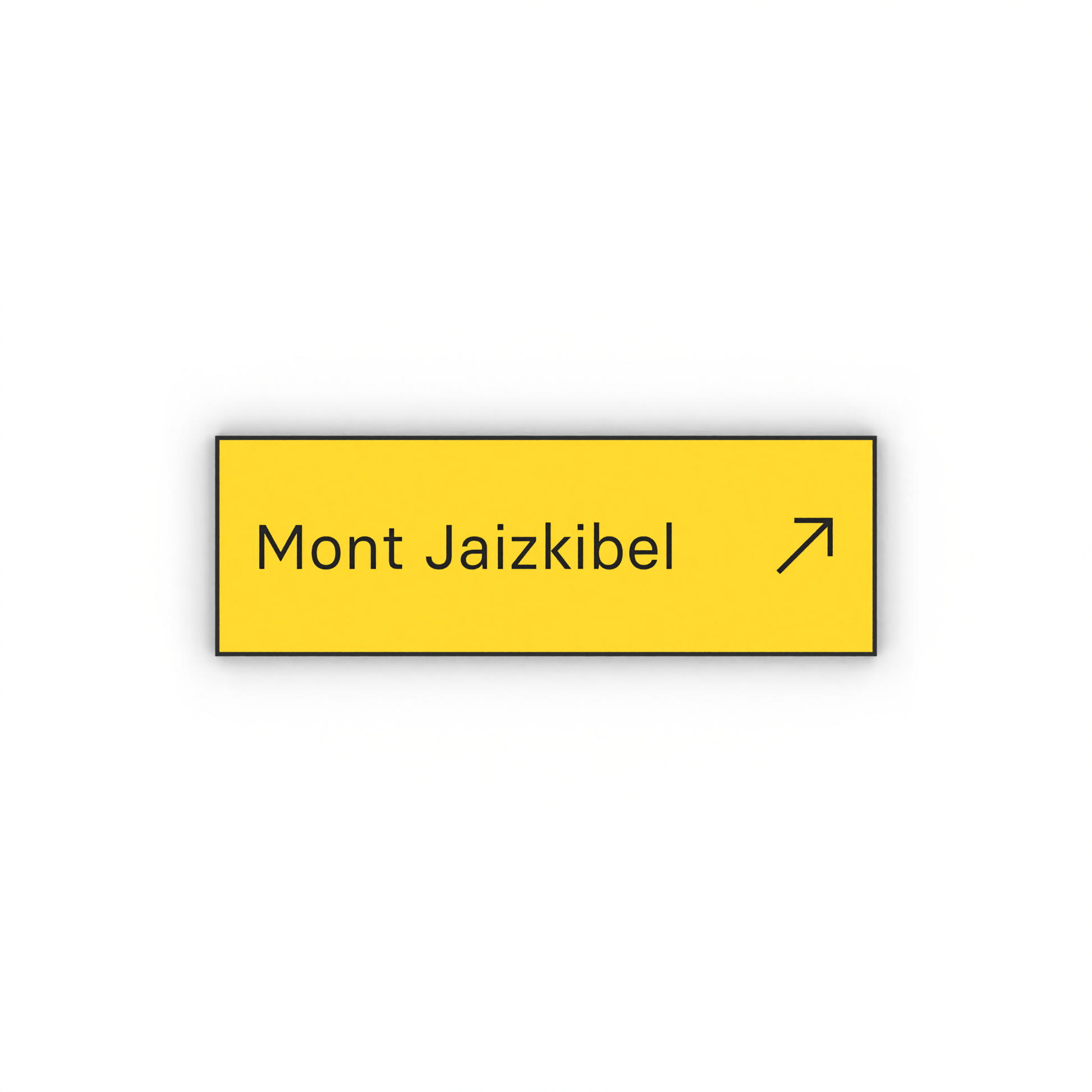 Mont Jaizkibel Mon panneau de rando