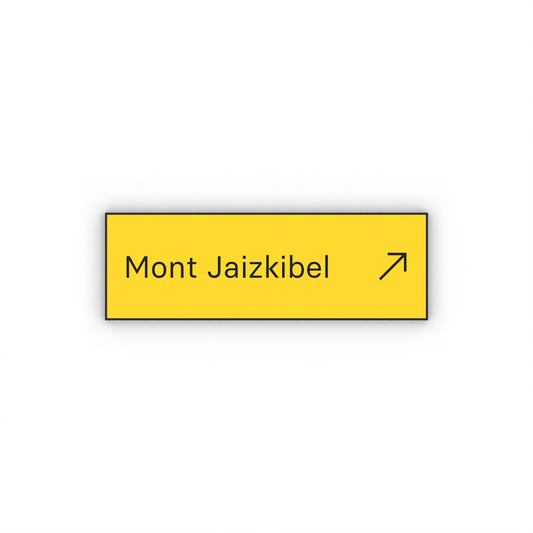Mont Jaizkibel Mon panneau de rando
