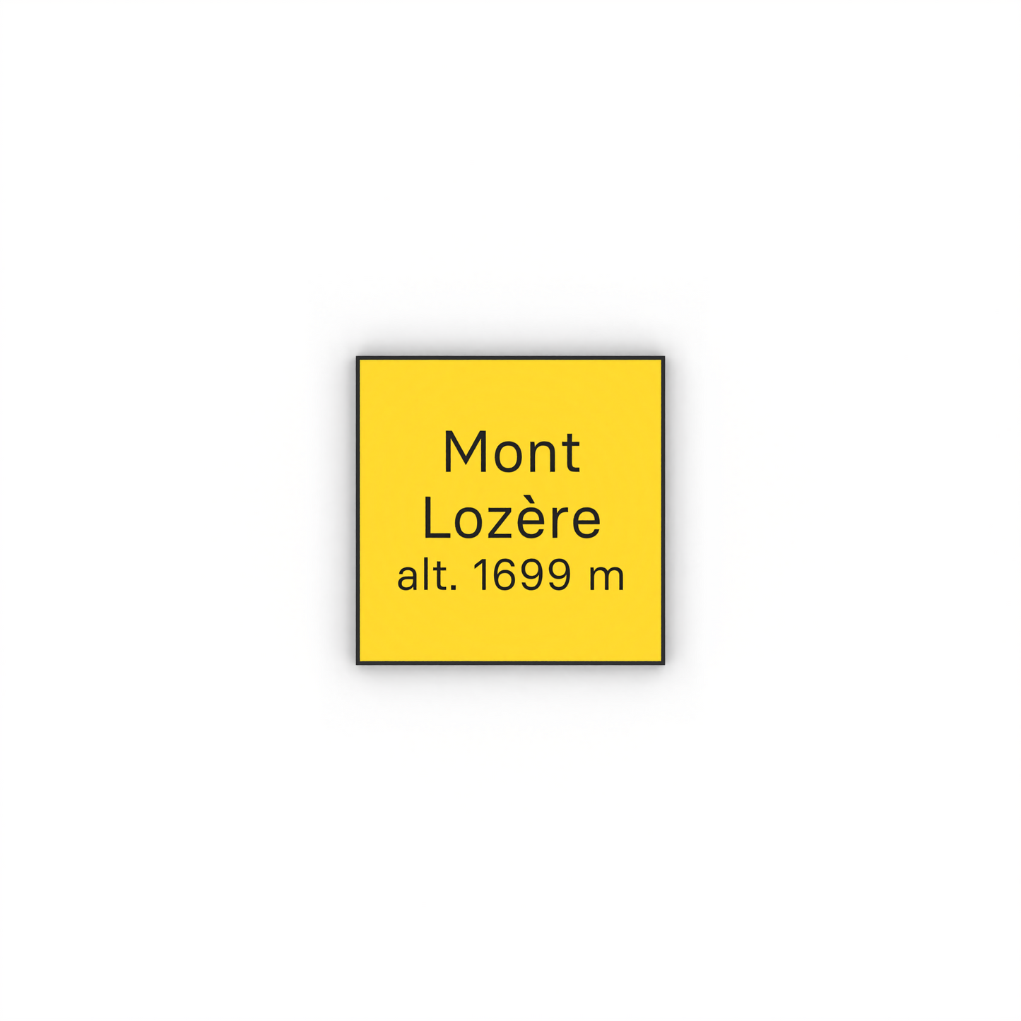 Mont Lozère Mon panneau de rando