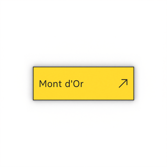 Mont d'Or Mon panneau de rando