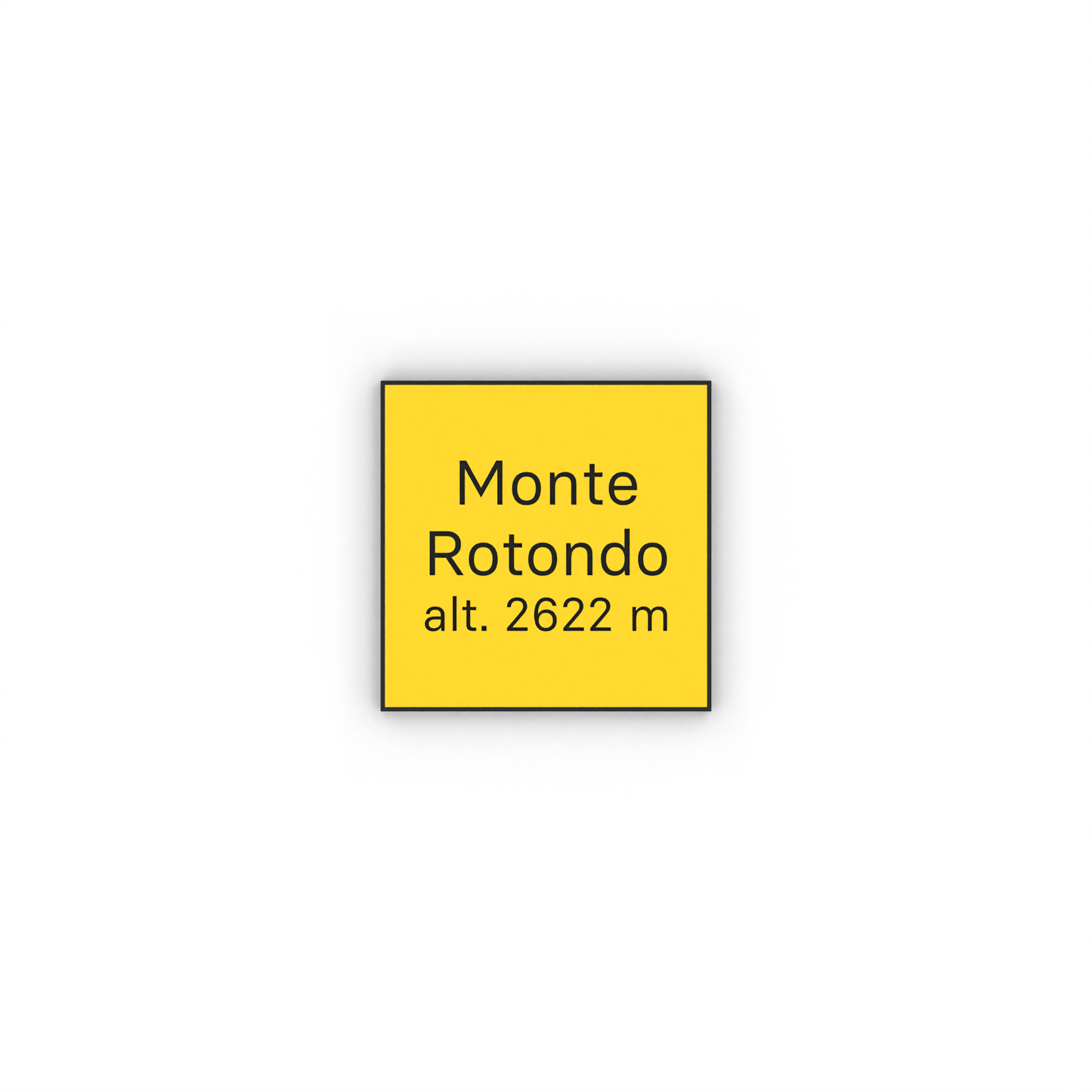 Monte Rotondo Mon panneau de rando