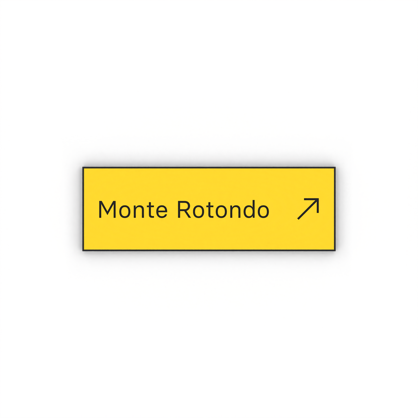Monte Rotondo Mon panneau de rando