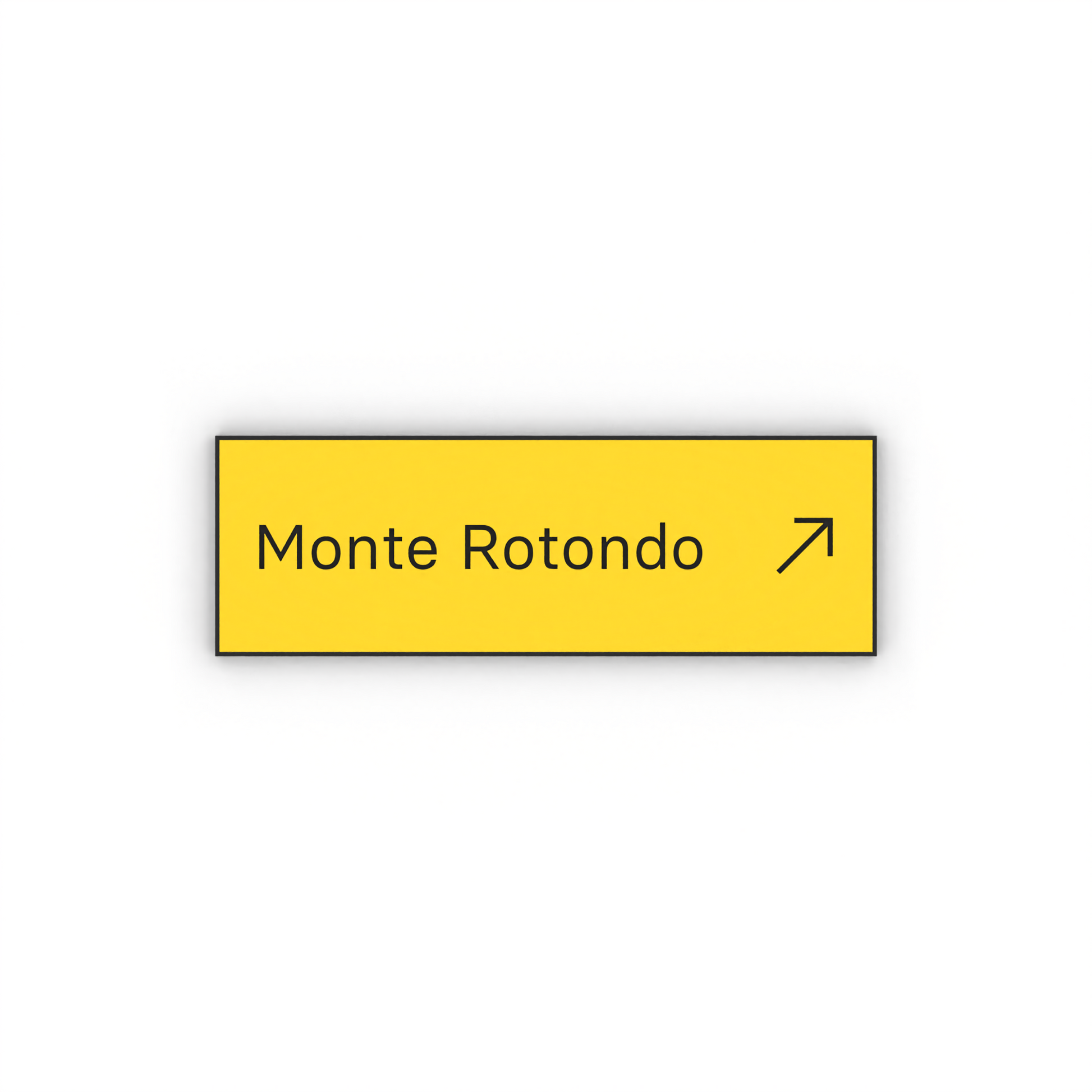 Monte Rotondo Mon panneau de rando
