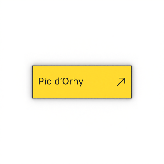 Pic d’Orhy Mon panneau de rando