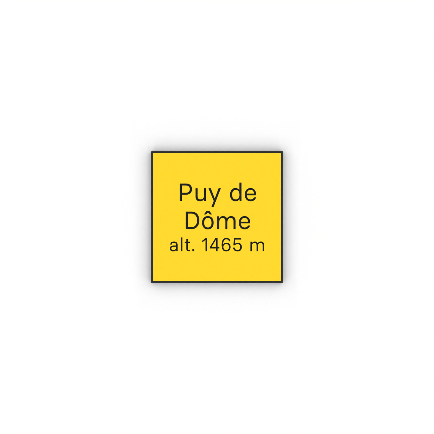 Puy de Dôme Mon panneau de rando
