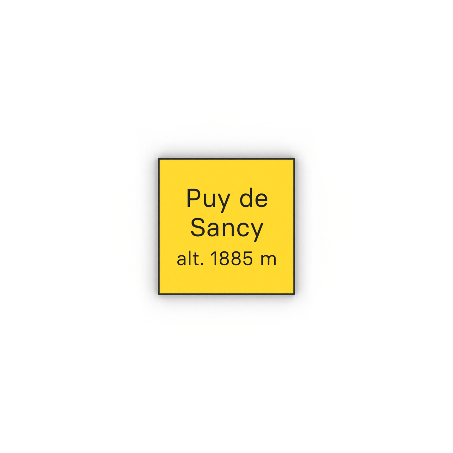 Puy de Sancy Mon panneau de rando