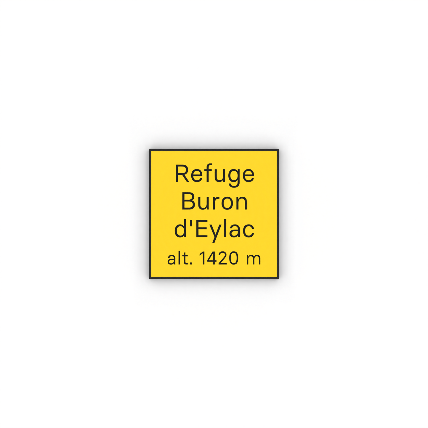 Refuge Buron d'Eylac Mon panneau de rando