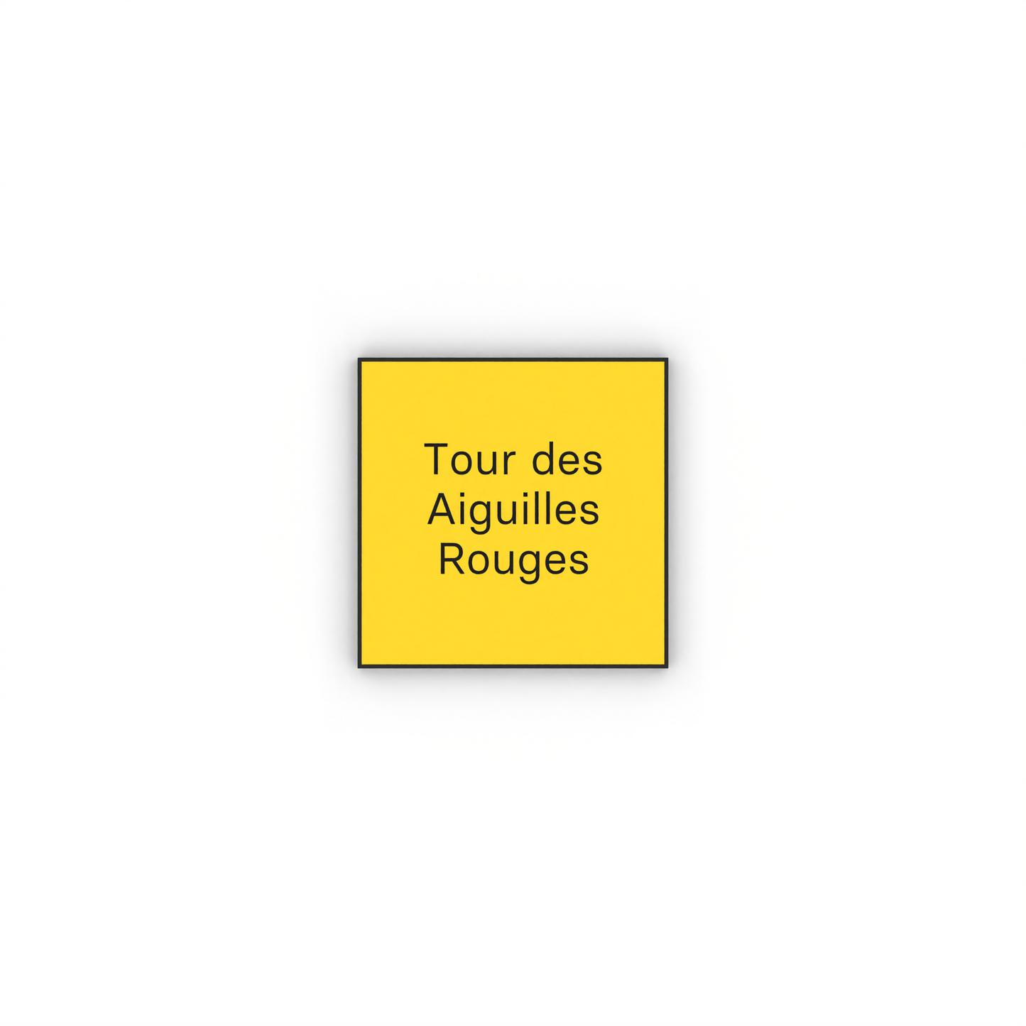 Tour des Aiguilles Rouges Mon panneau de rando