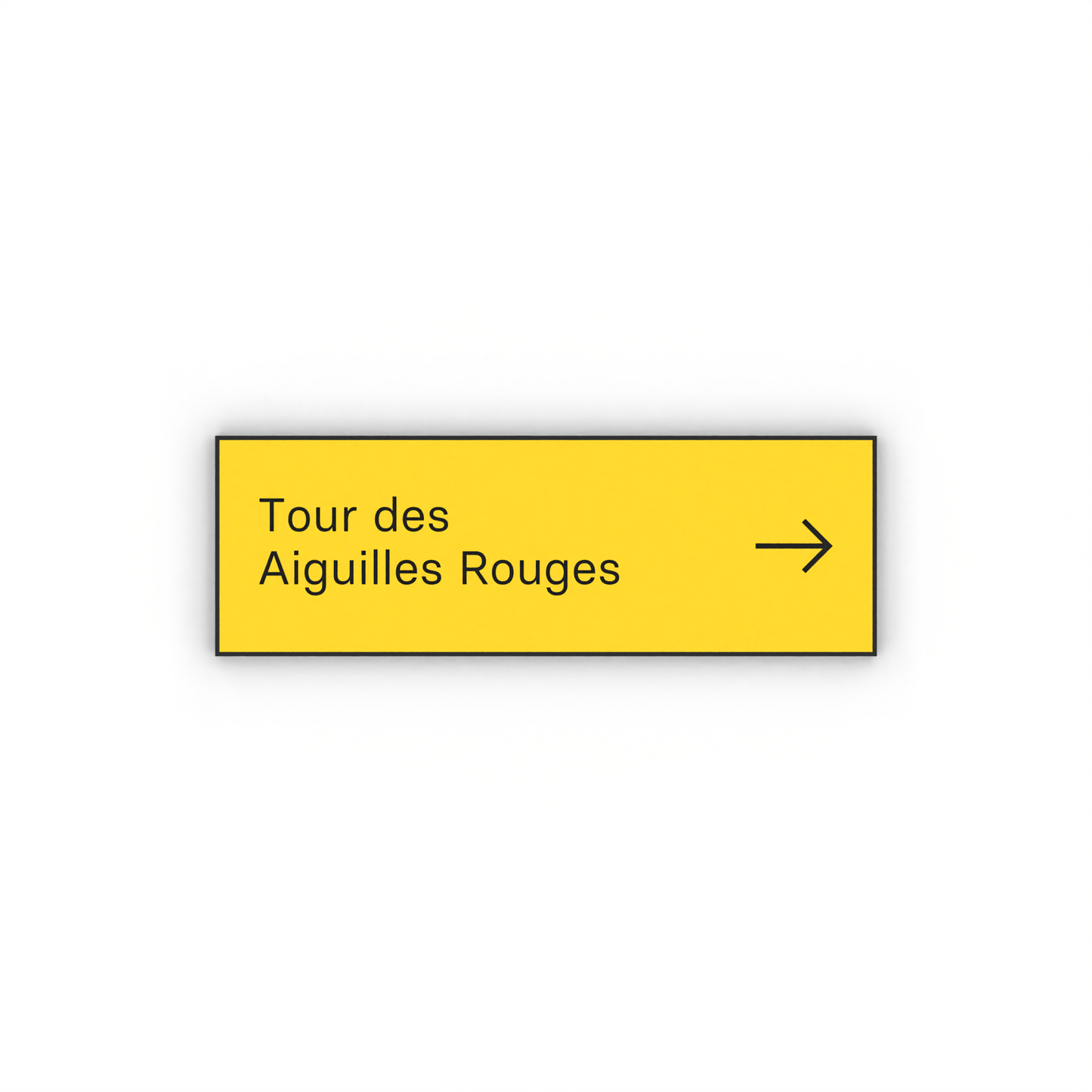 Tour des Aiguilles Rouges Mon panneau de rando